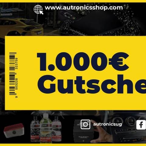 1.000€ Gutschein