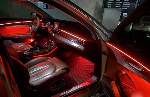 Audi A8 (D4 D5) - Ambientebeleuchtung Ambiente LED Innenraumbeleuchtung Interieur Mehrfarbig Set 32 Farben 2010-2021 03